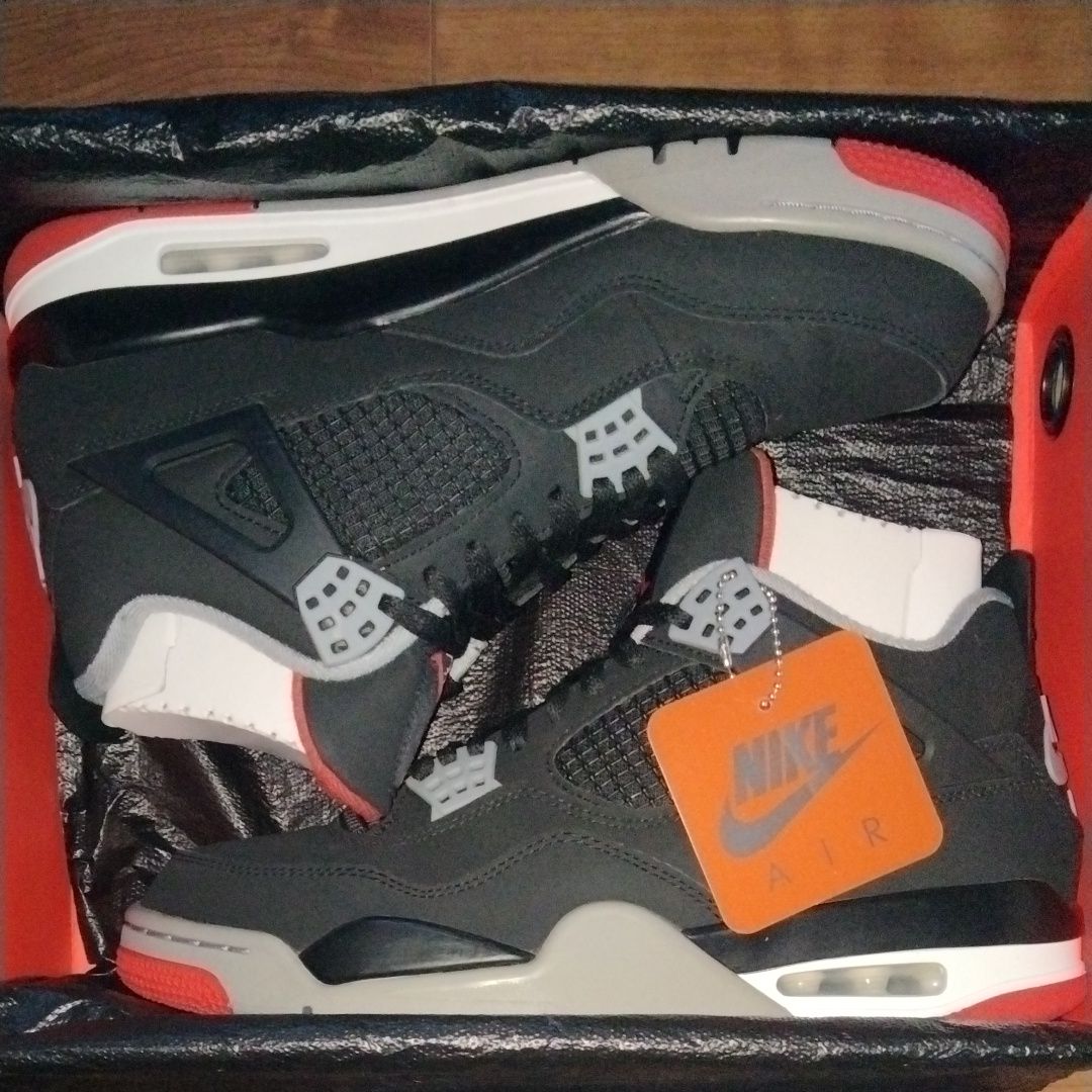 Nike Air Jordan 4 Retro "Bred" (2019)  