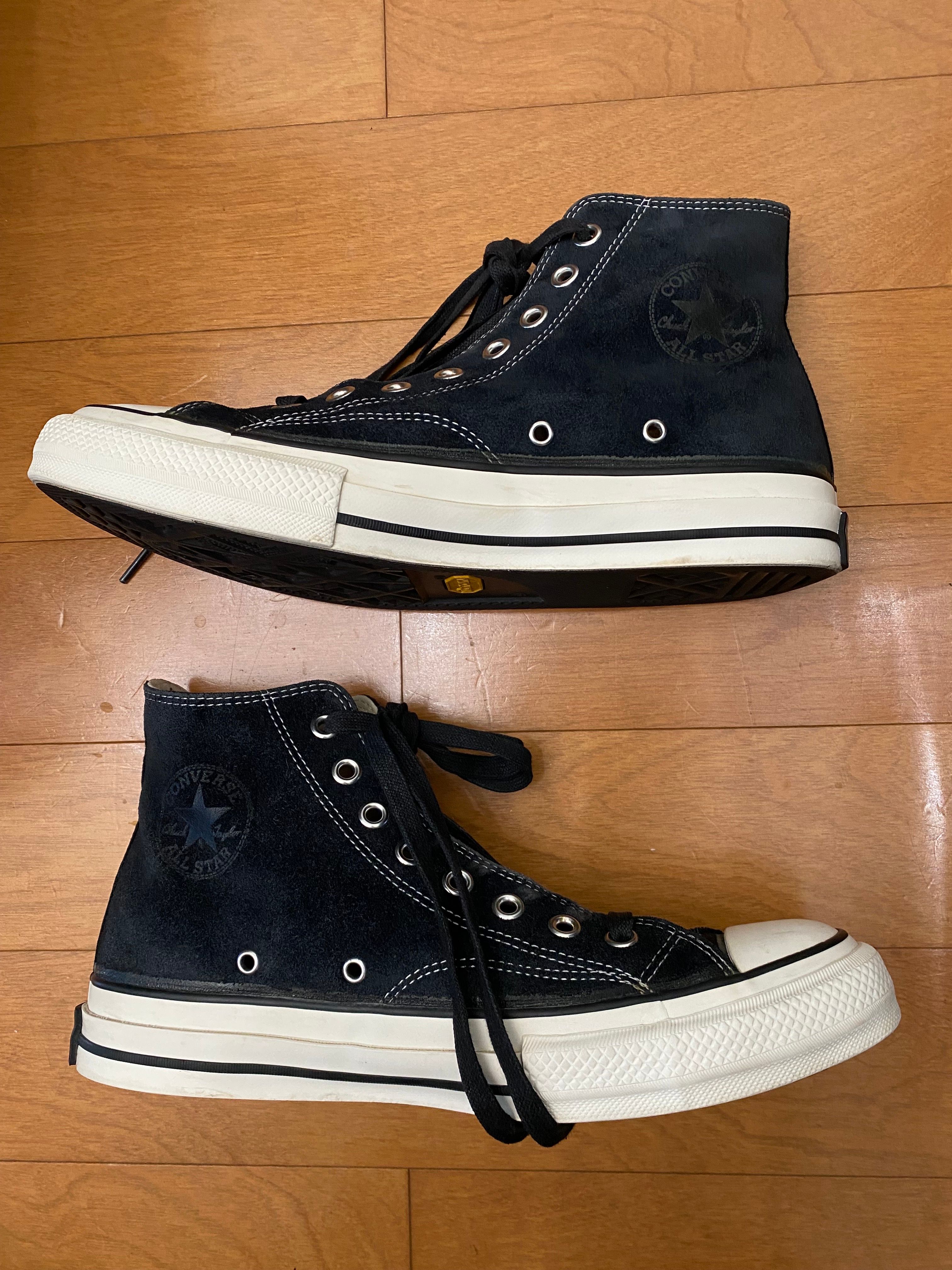 靴 converse addict cocach black CONVERSE ADDICT (コンバースアディクト) CHUCK TAYLOR LEATHER
