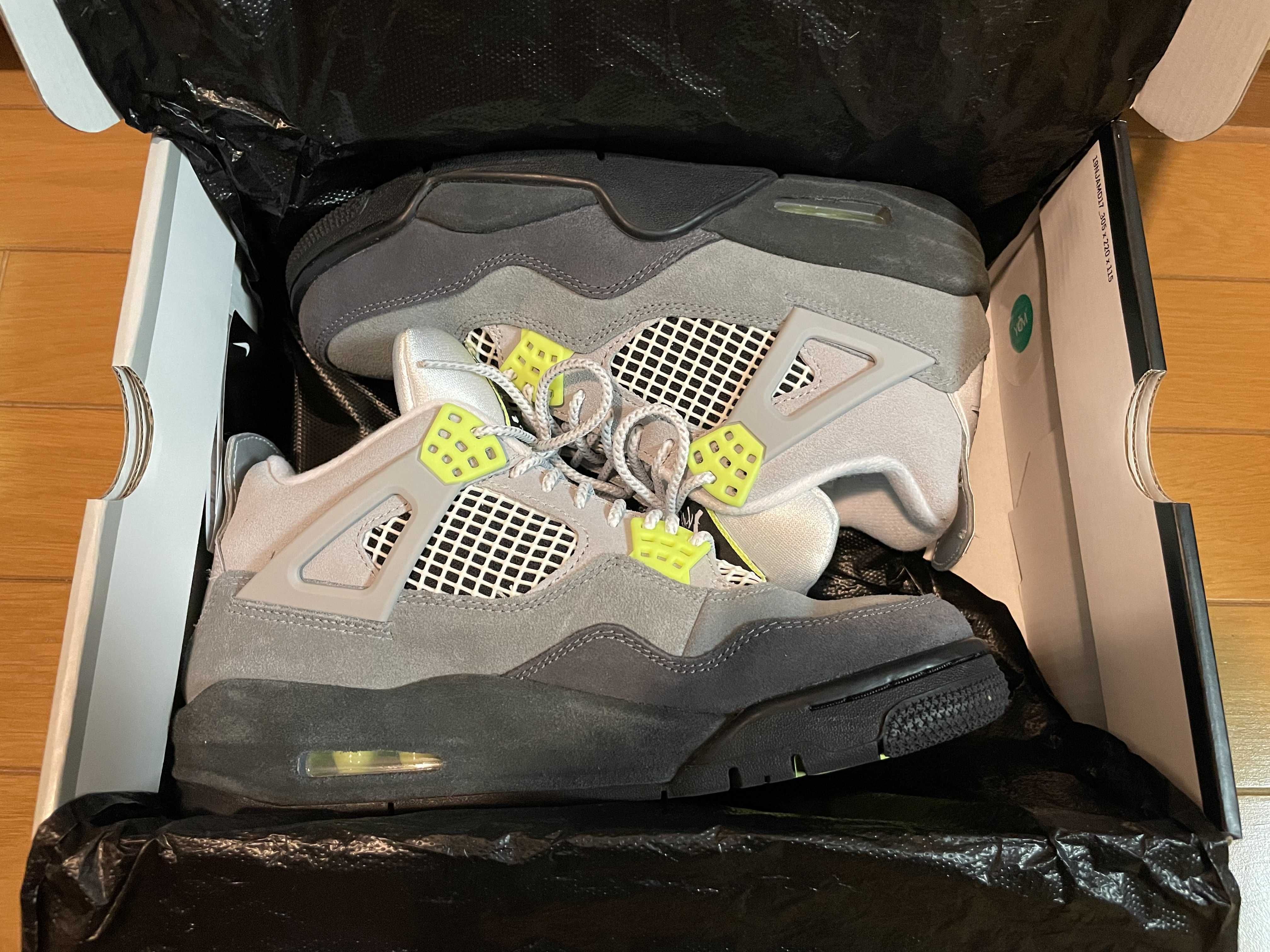 NIKE AIR JORDAN 4 RETRO LE "NEON"