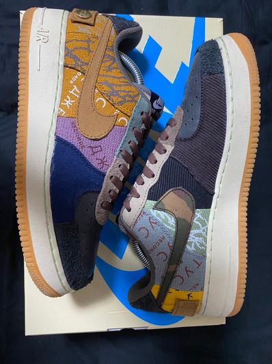Travis Scott × Nike Air Force 1 Low Cactus Jack "Multi Color"