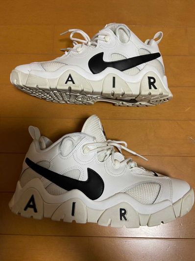 NIKE AIR BARRAGE LOW "WHITE/BLACK"