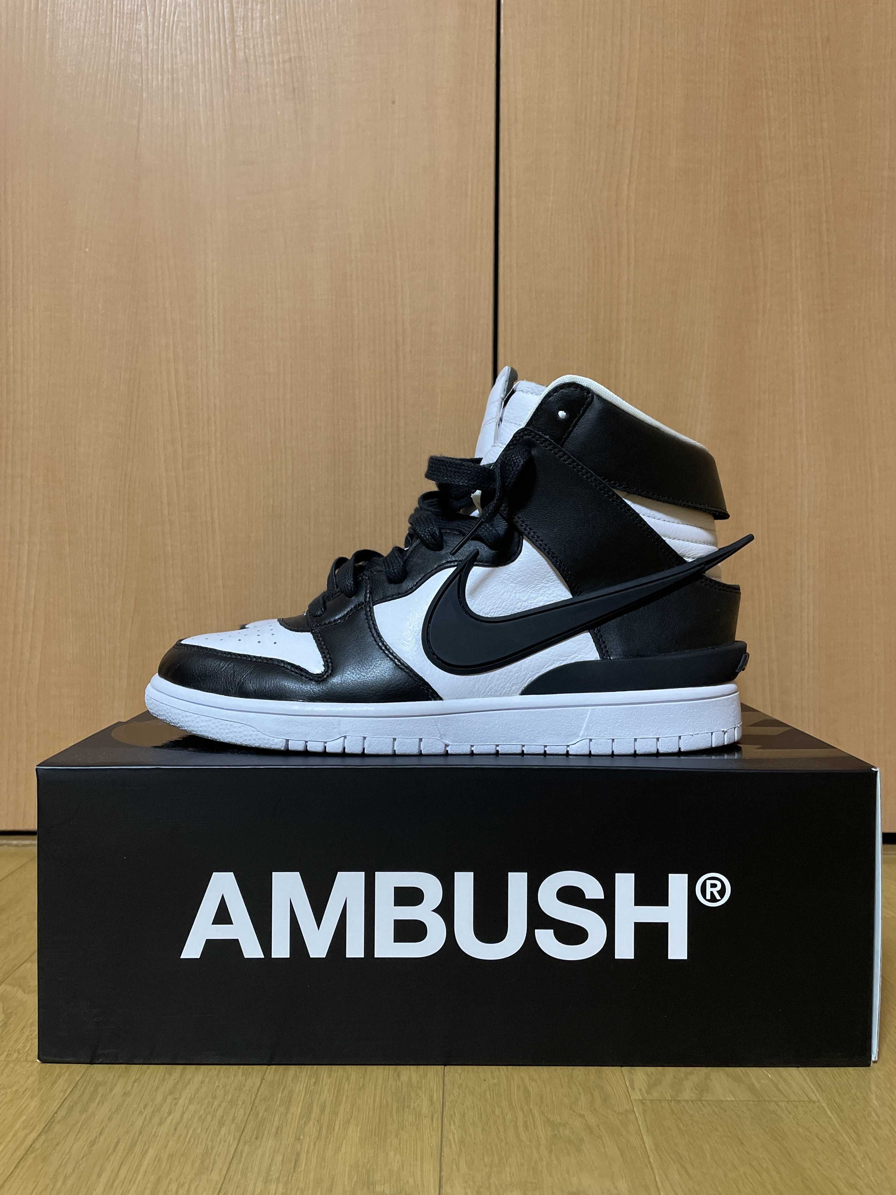 AMBUSH × Nike Dunk High "Black"
