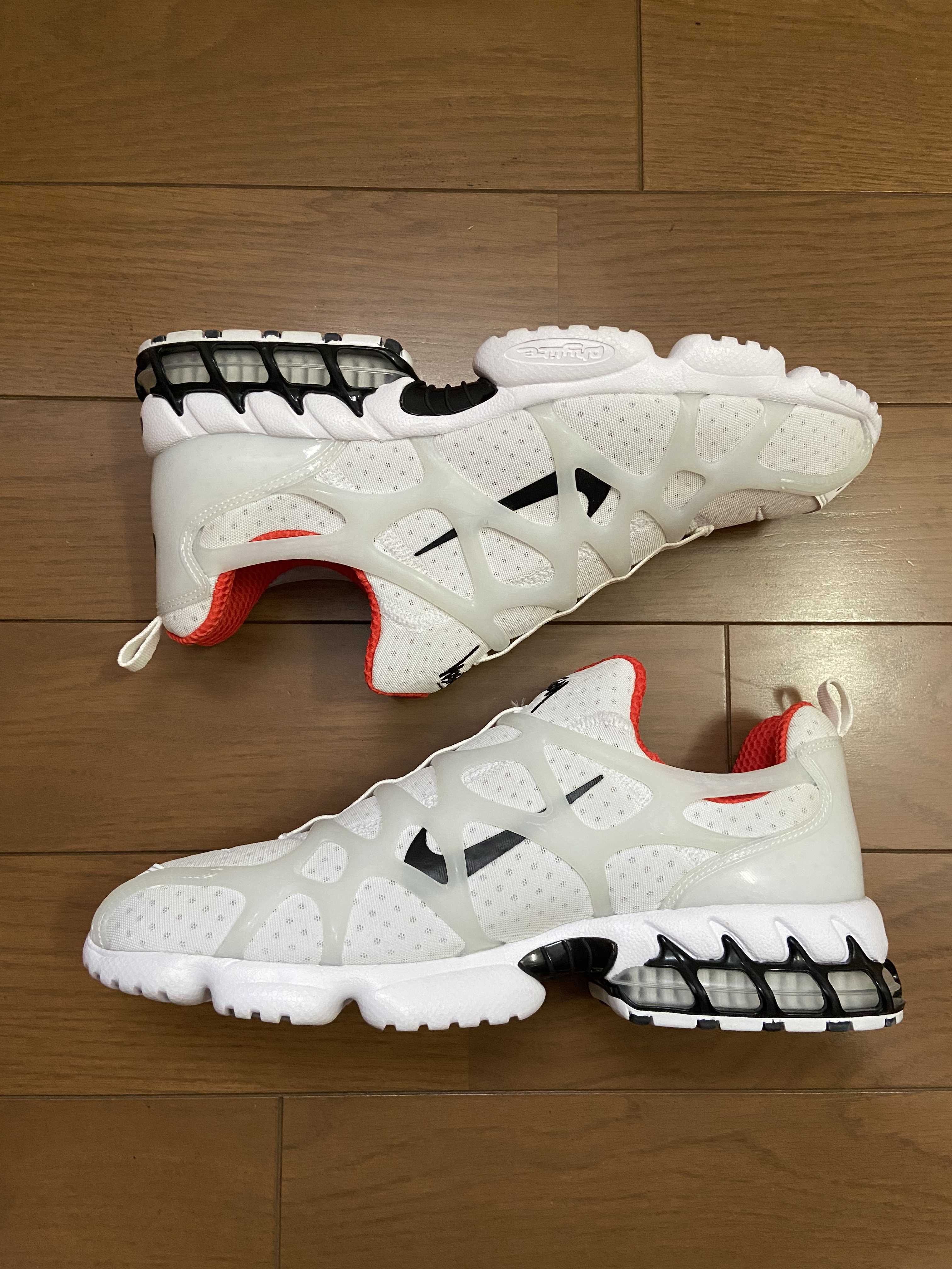 Stussy × Nike Air Zoom Kukini "White/Red"