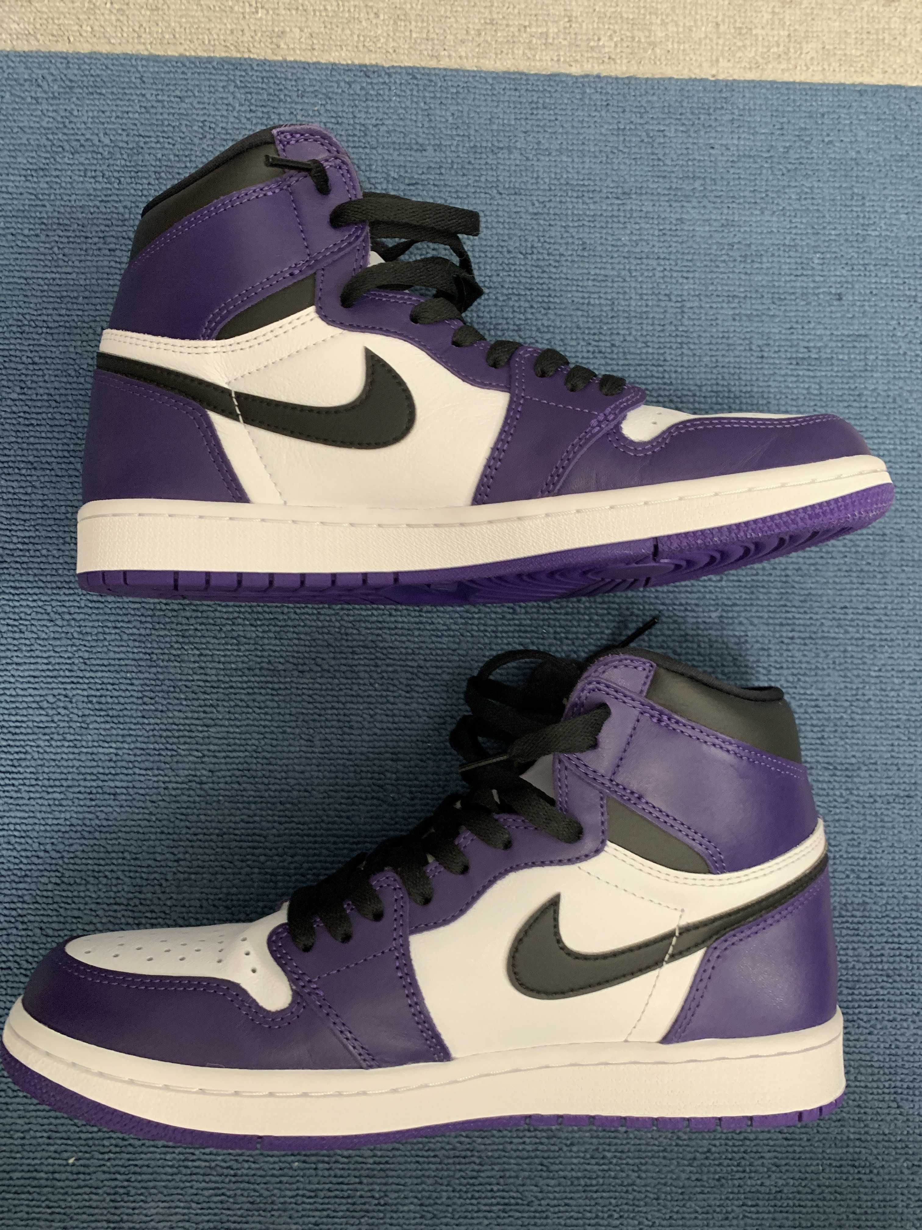 Nike Air Jordan 1 Retro High OG "Court Purple White/Black" (2020)   