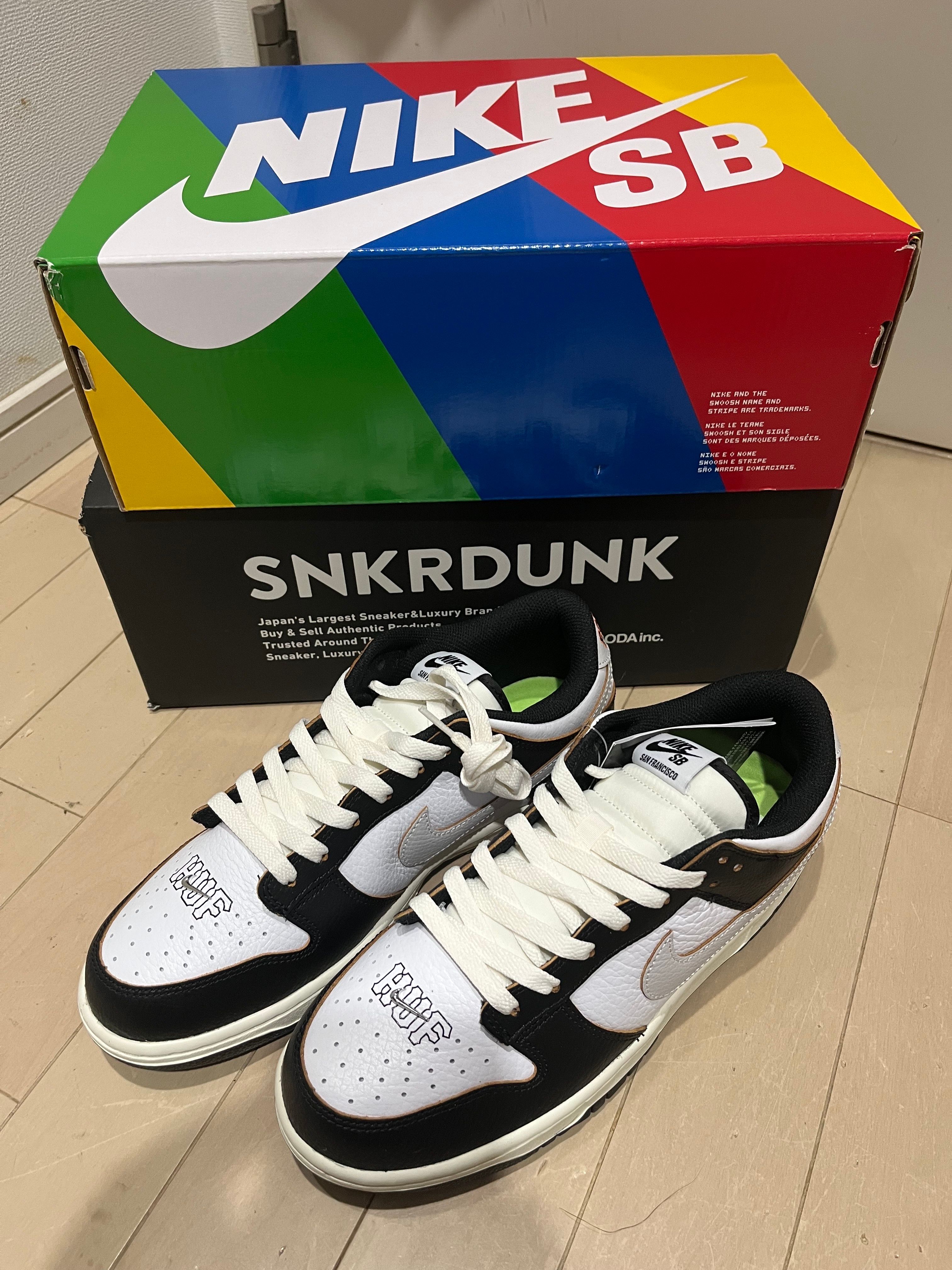 HUF × Nike SB Dunk Low "San Francisco"