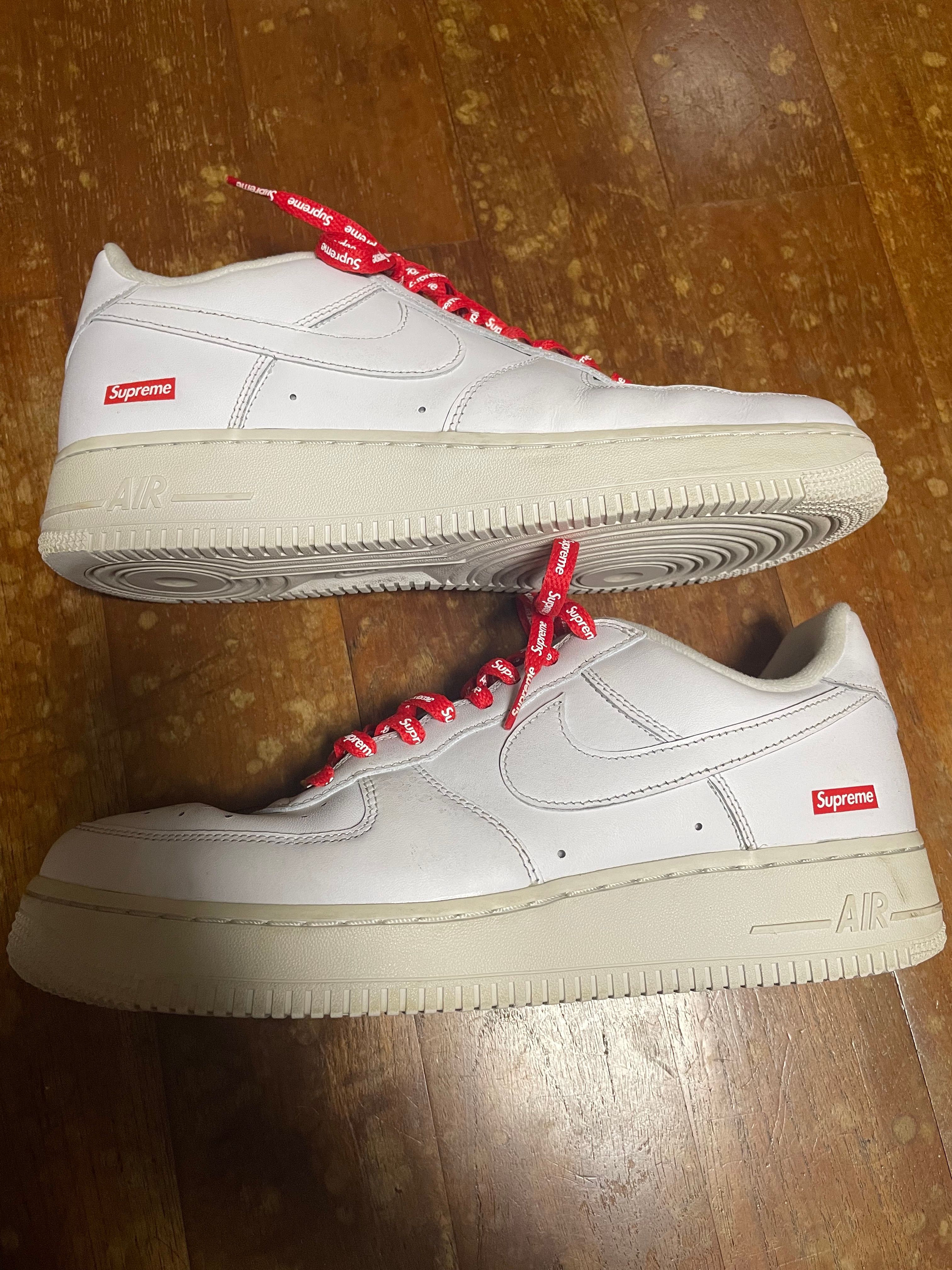 Supreme × Nike Air Force 1 Low "White"