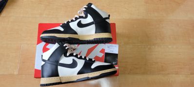 Nike Women's Dunk High "Black and Sail"