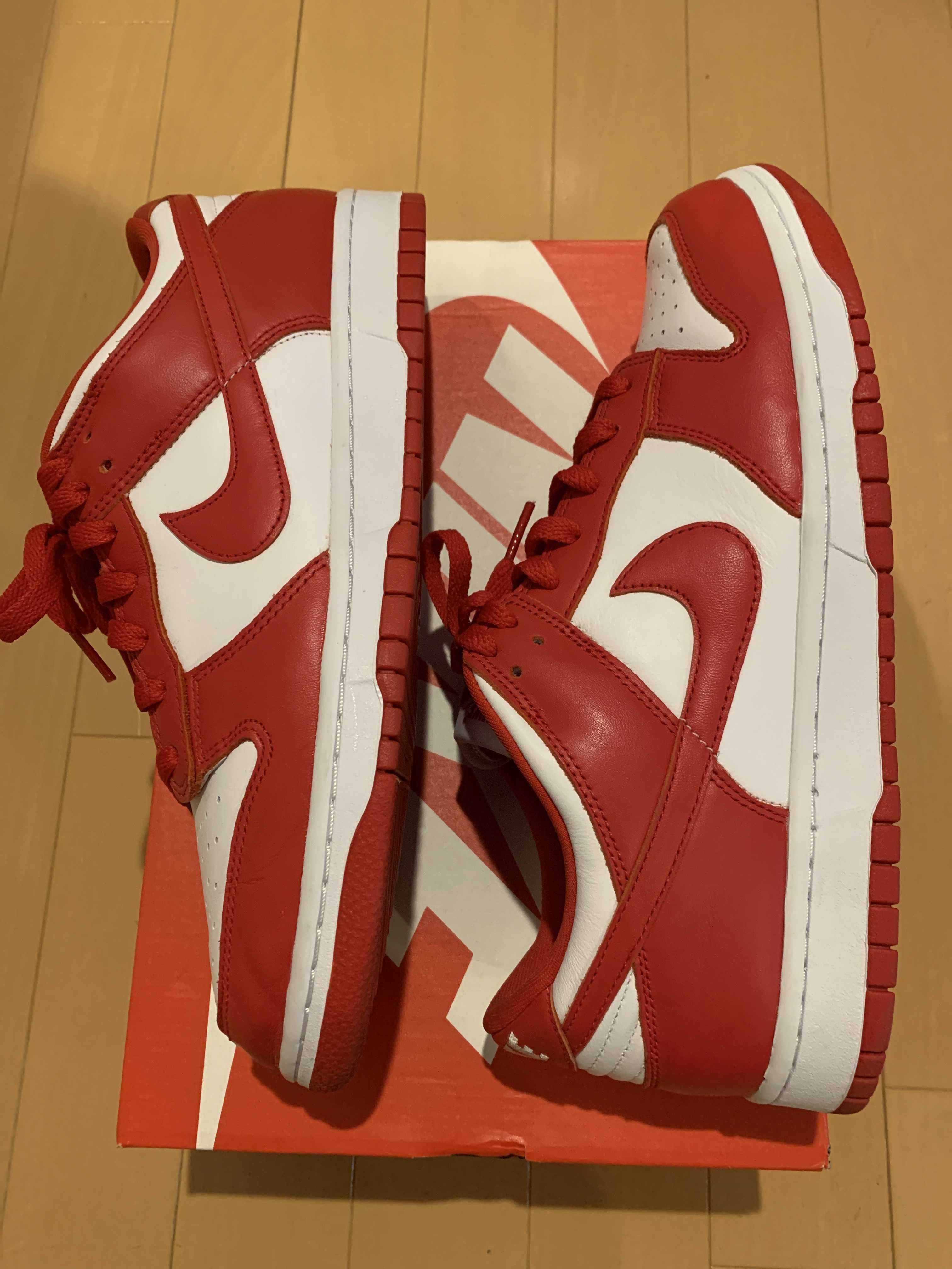 Nike Dunk Low SP "White and University Red"