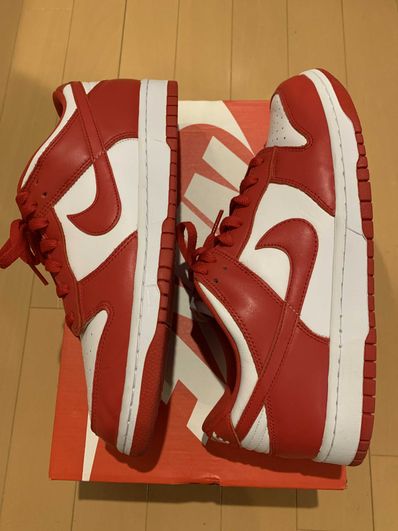 Nike Dunk Low SP "White and University Red"