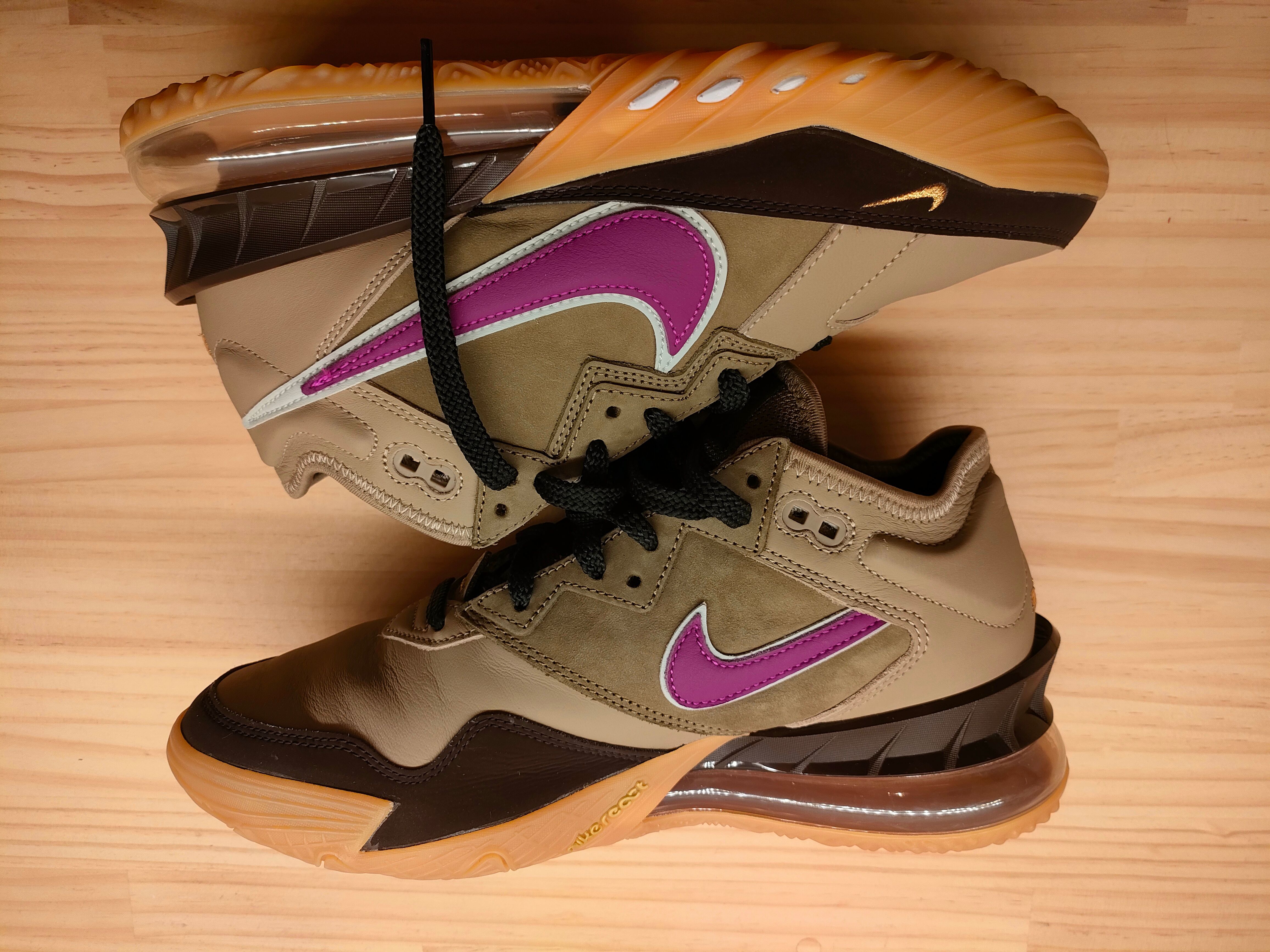 atmos × Nike LeBron 18 Low "Viotech"