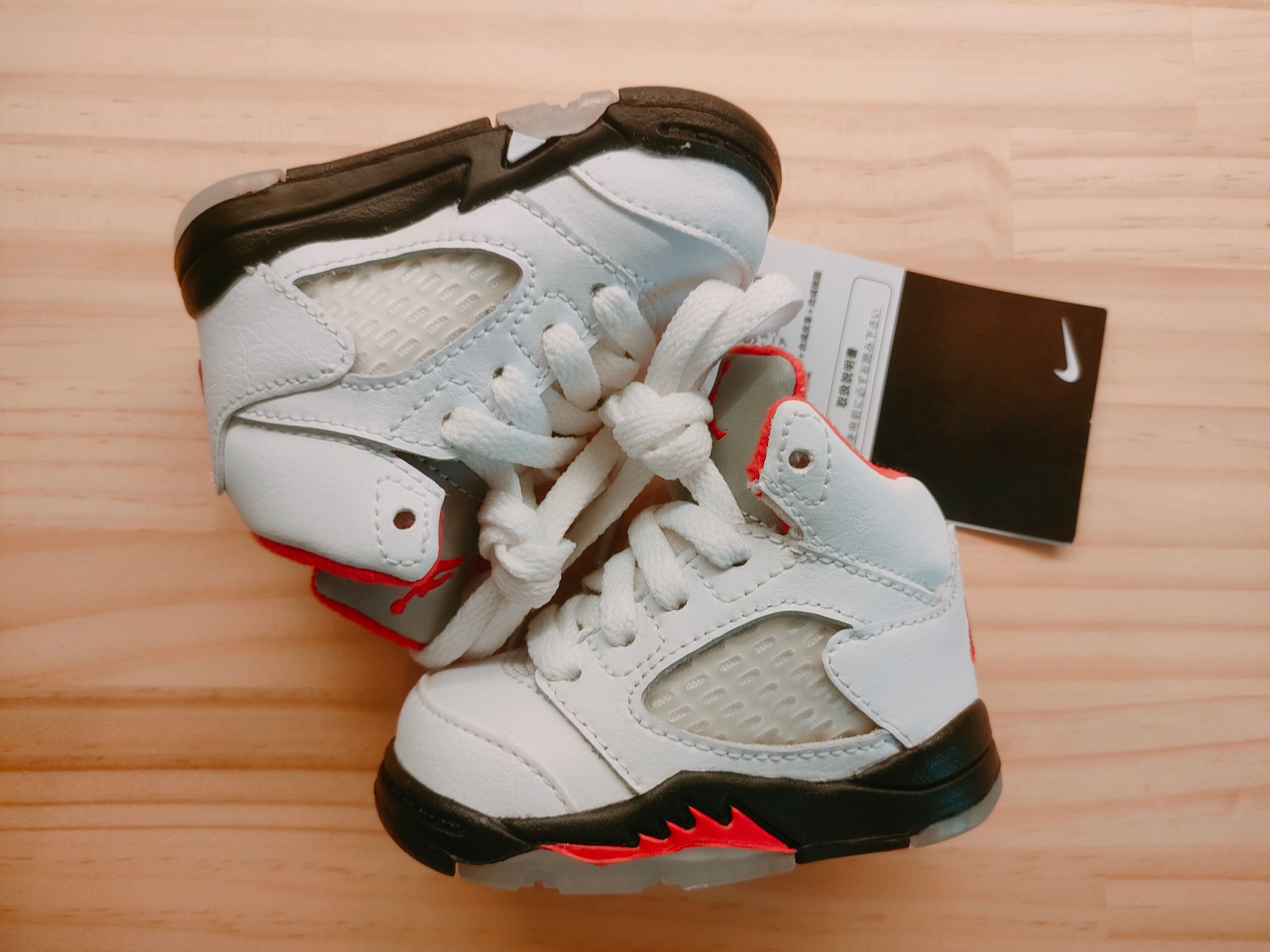 Nike TD Air Jordan 5 Retro "Fire Red" (2020)