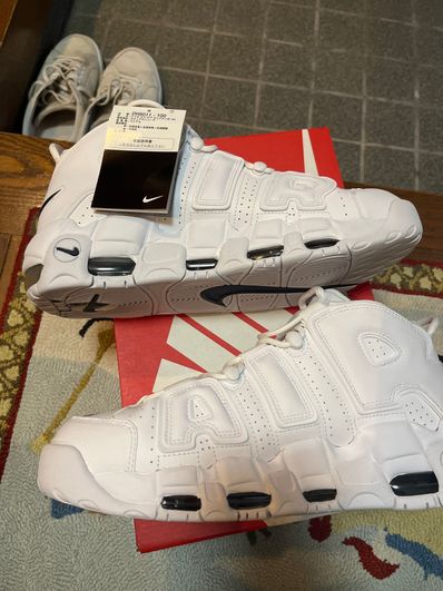 Nike Air More Uptempo "White/Midnight Navy"