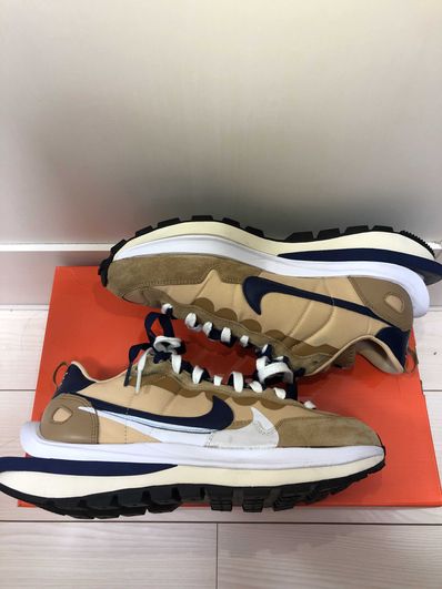 Sacai × Nike Vapor Waffle "Sesame And Blue Void"