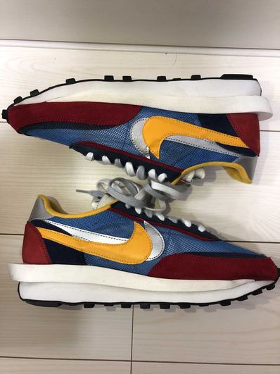 sacai × Nike LDV Waffle "Red/Blue"