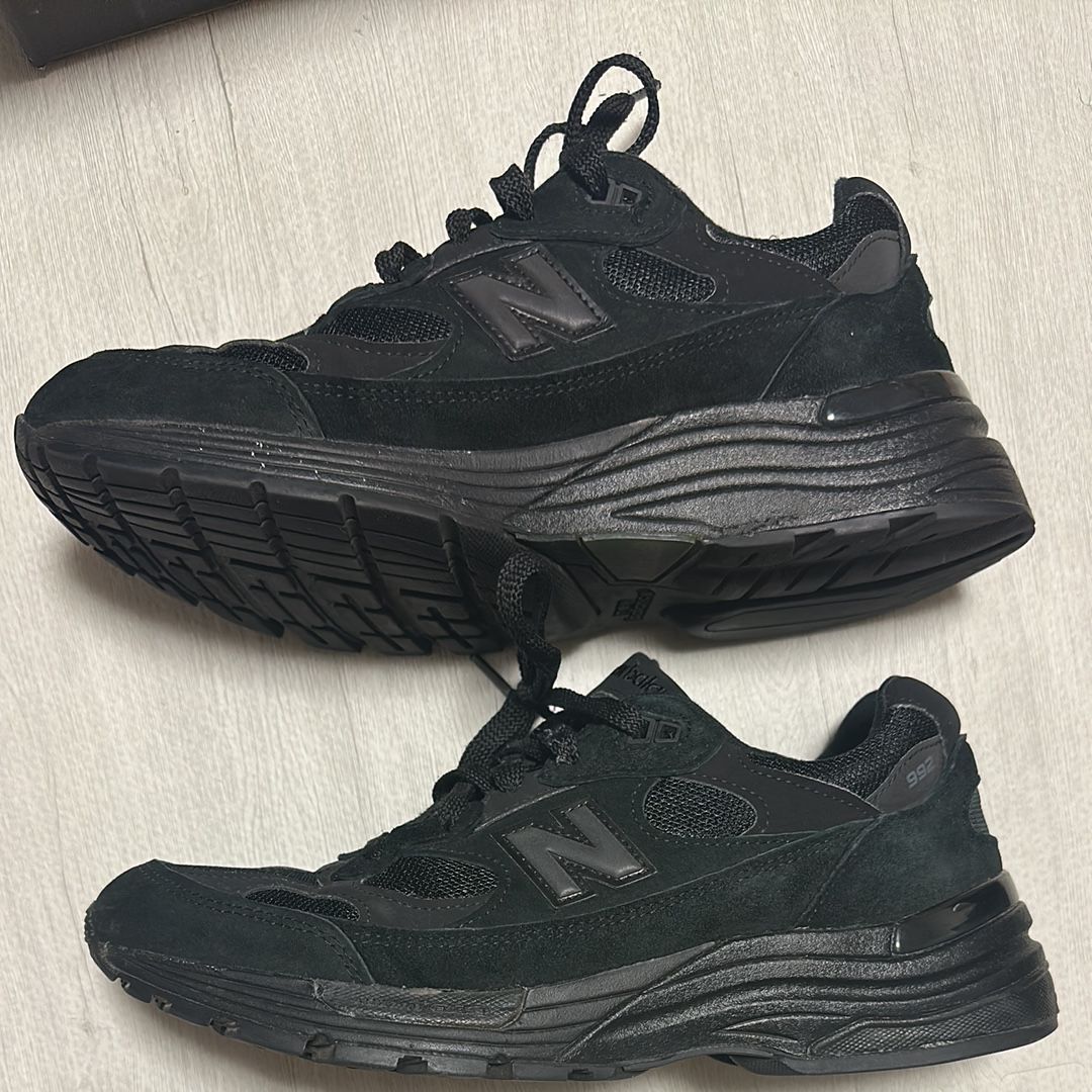New Balance 992 "Triple Black"