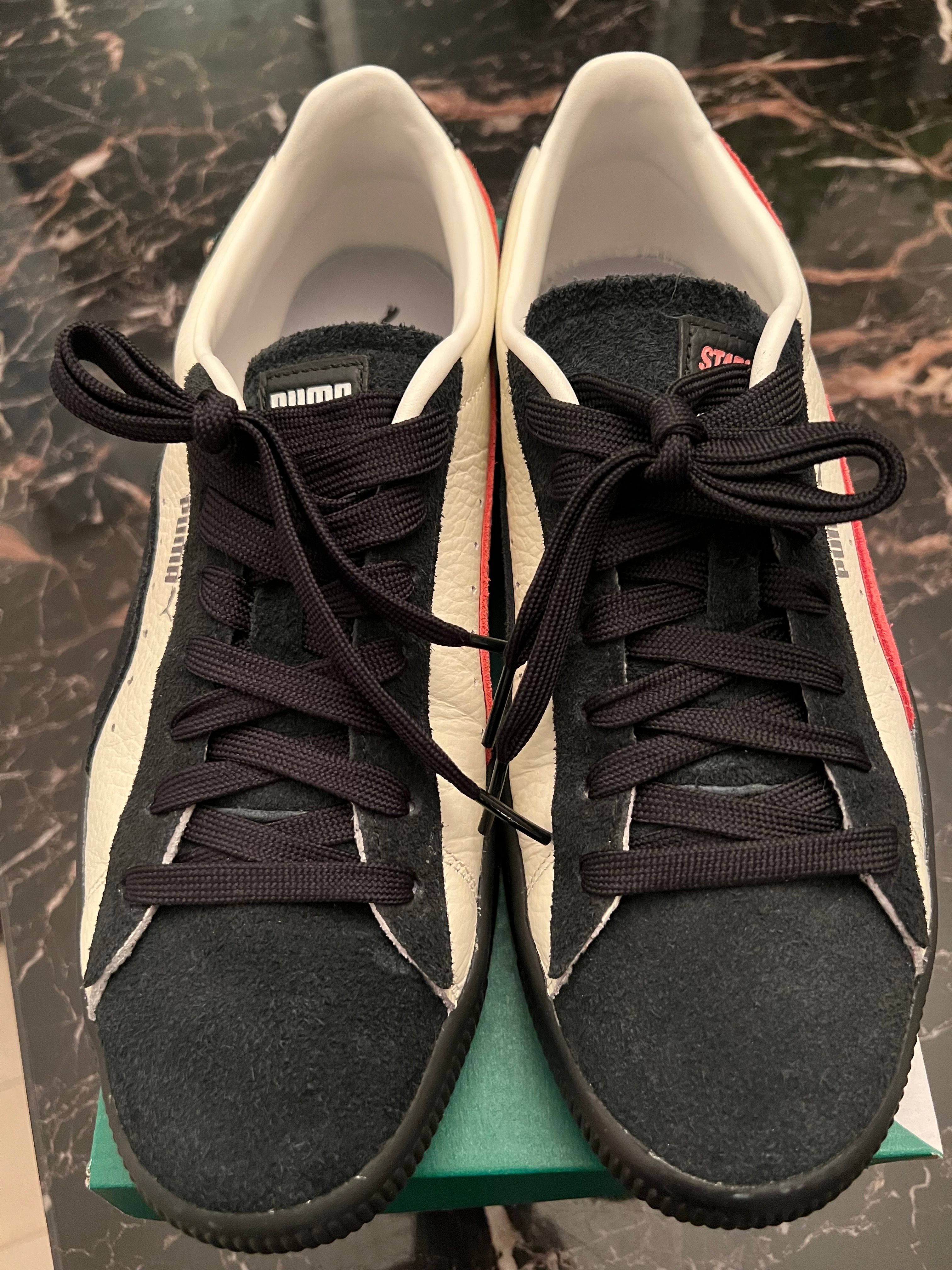 Staple × Atmos × Puma Suede "Beige/Black/Smoke Pink"