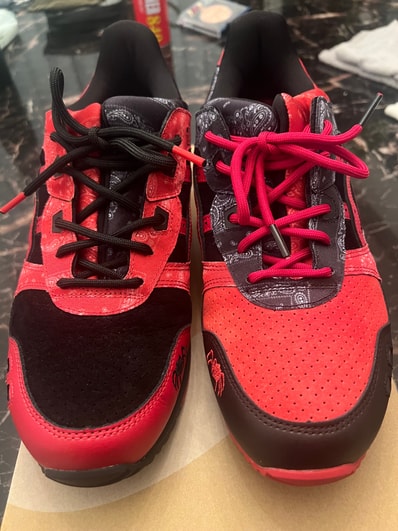 Red Spider × Asics Gel-Lyte 3 "Red/Black"