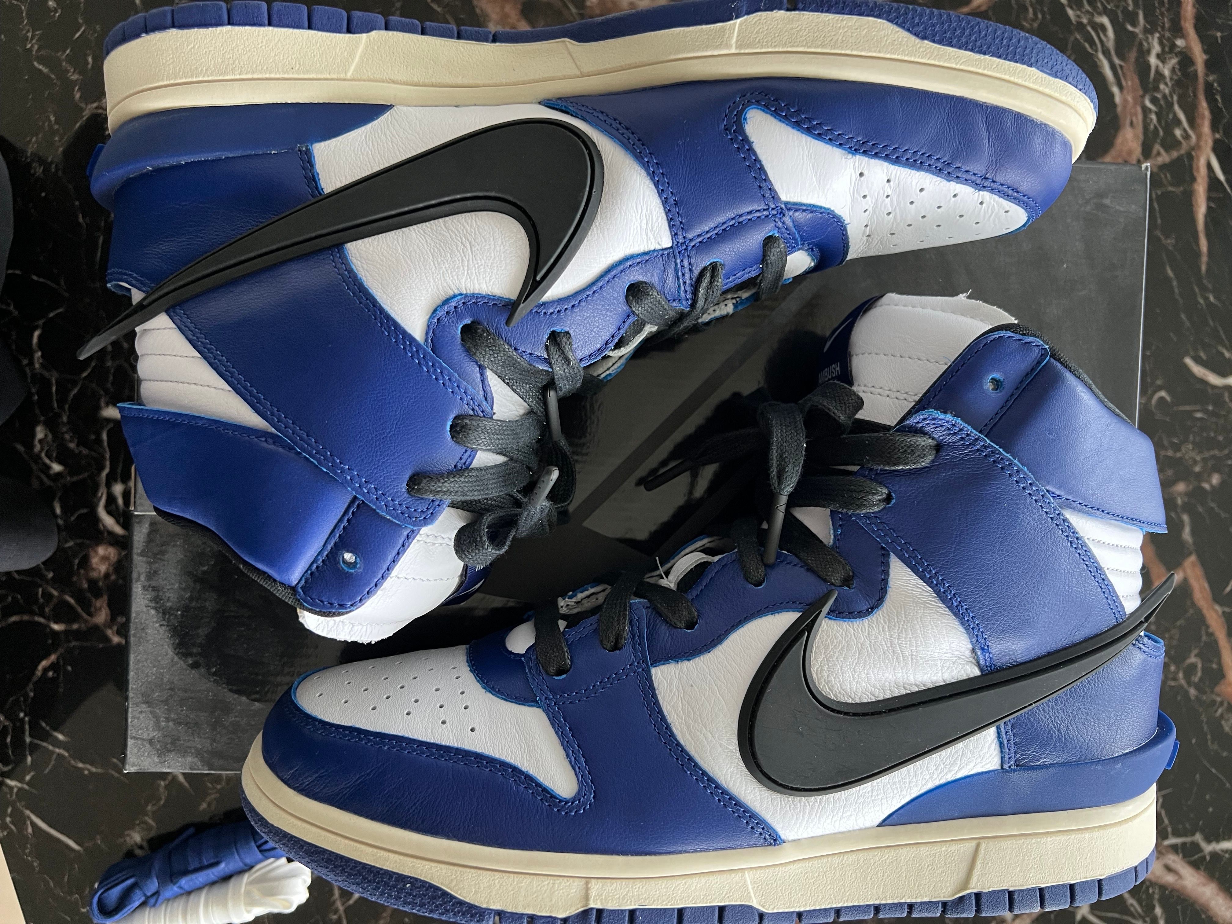 AMBUSH × NIKE DUNK HIGH "DEEP ROYAL"