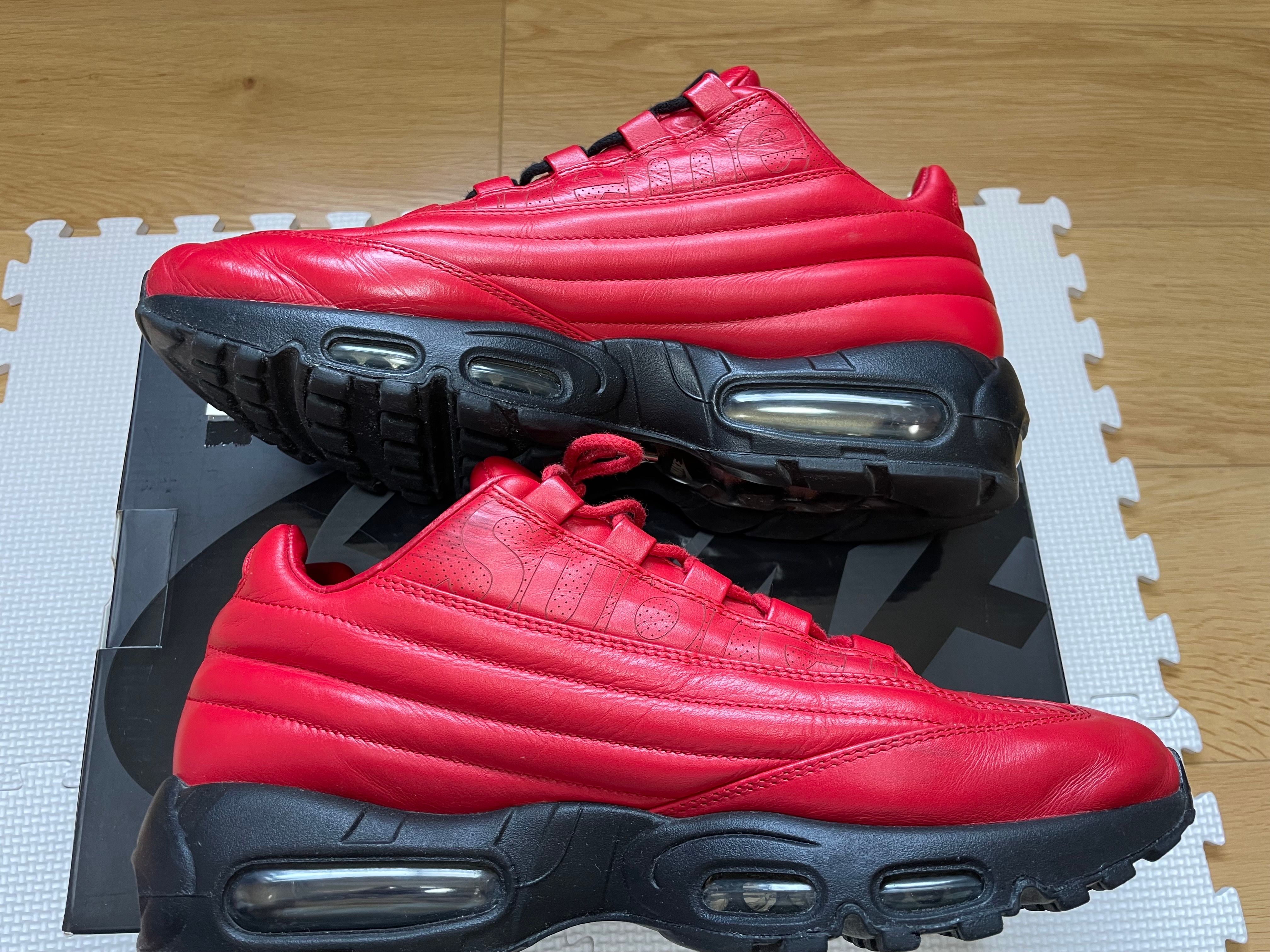 Supreme × Nike Air Max 95 Lux "Red"