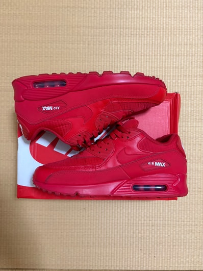 NIKE AIR MAX 90 ESSENTIAL "UNIVERSITY RED"