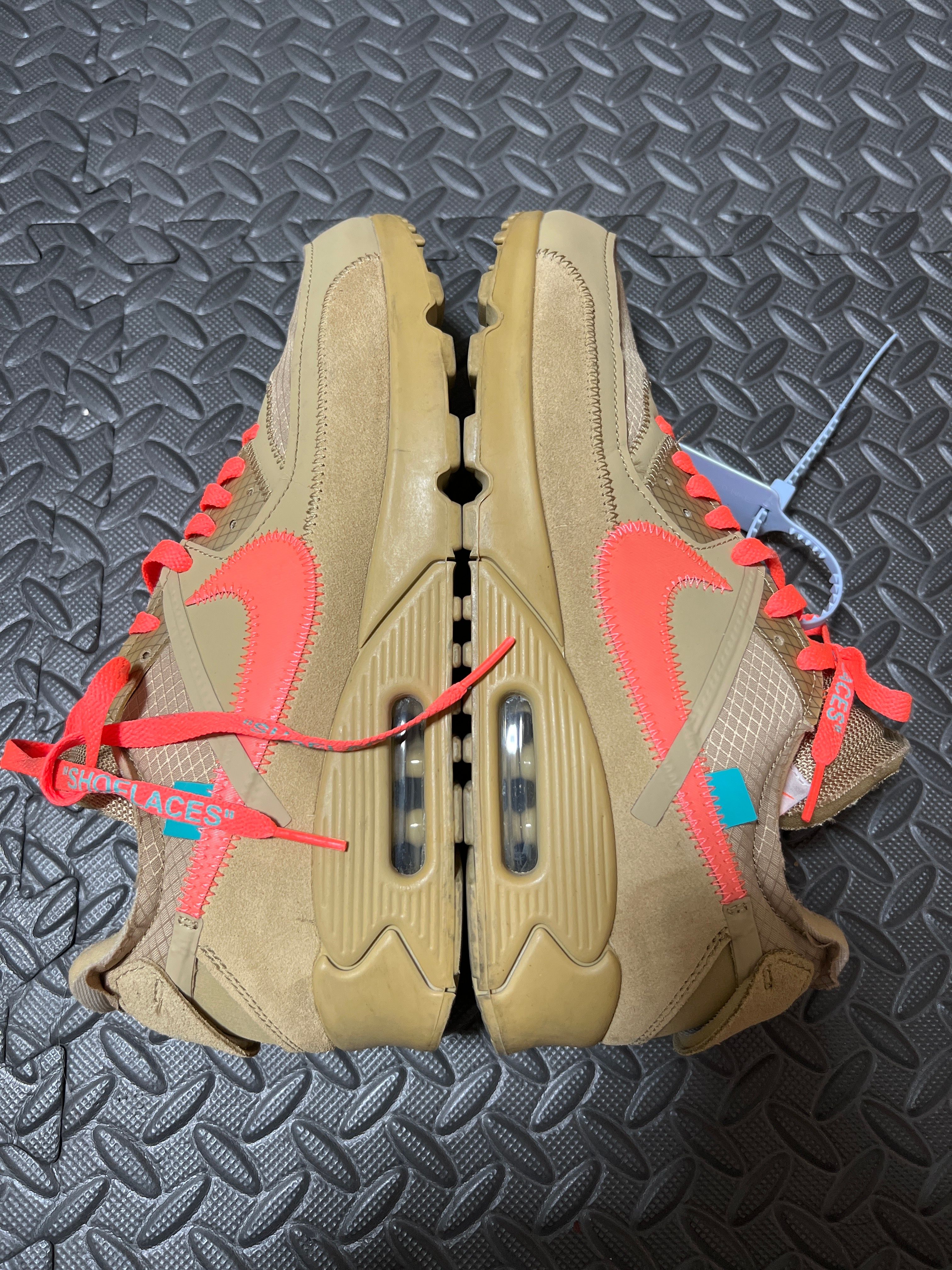 Off-White × Nike Air Max 90 "Desert Ore"