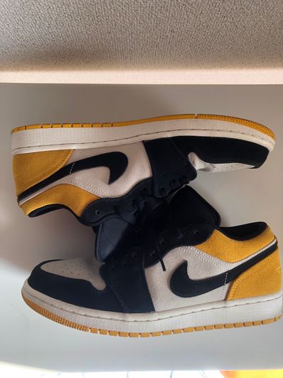 Nike Air Jordan 1 Low "Sail University Gold Black"