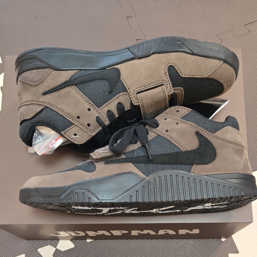 Travis Scott × Nike Jordan Jumpman Jack TR CJ1 T-Rexx "Black and Dark Mocha"