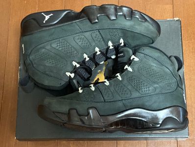NIKE AIR JORDAN 9 RETRO "ANTHRACITE/WHITE-BLACK"