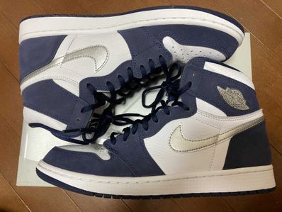 Nike Air Jordan 1 High OG CO.JP "White/Midnight Navy" (2020)(ブリーフケースなし)