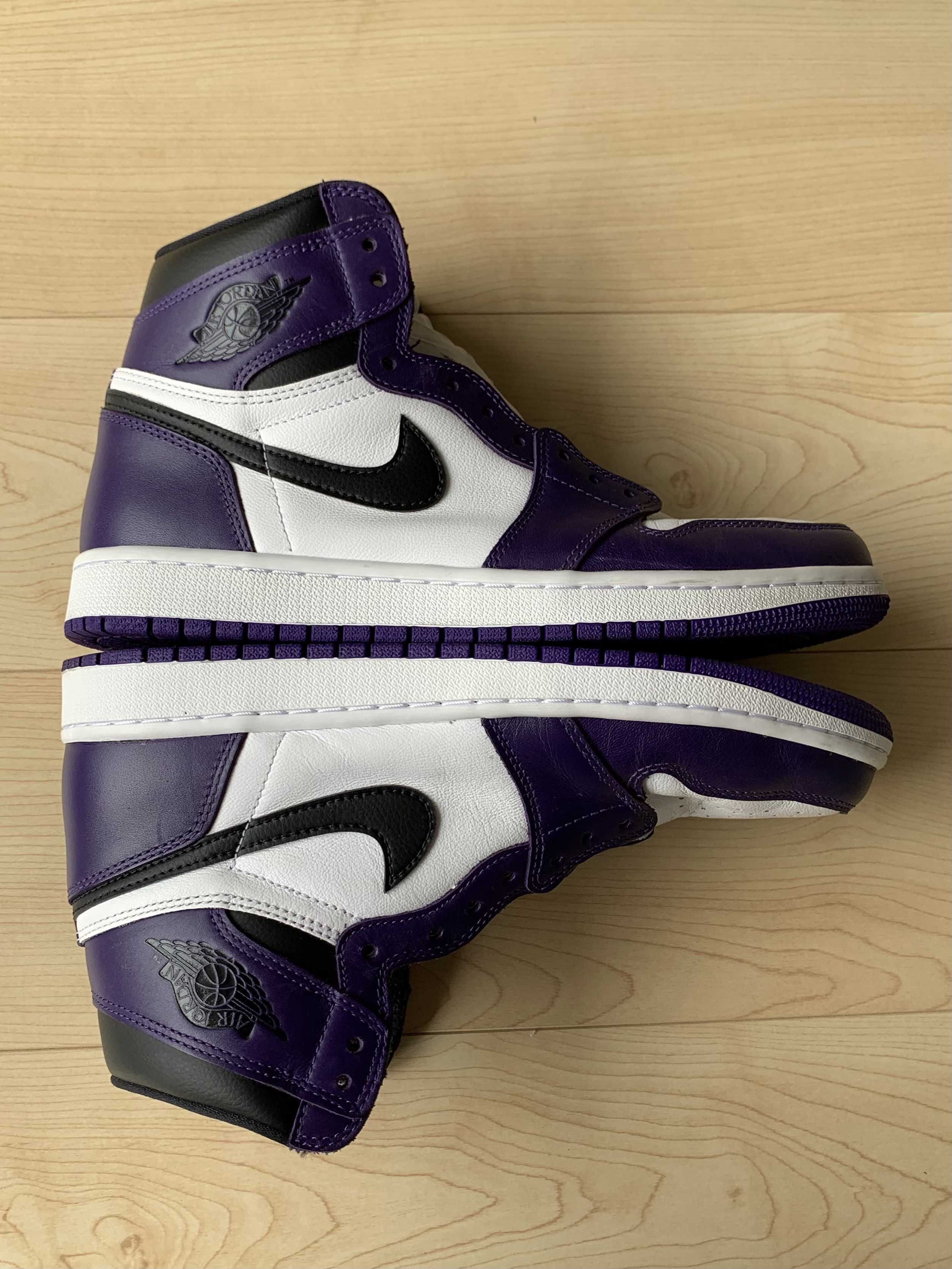 Nike Air Jordan 1 Retro High OG "Court Purple White/Black" (2020)   