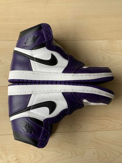 Nike Air Jordan 1 Retro High OG "Court Purple White/Black" (2020)