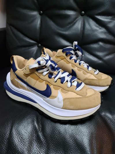 Sacai × Nike Vapor Waffle "Sesame And Blue Void"
