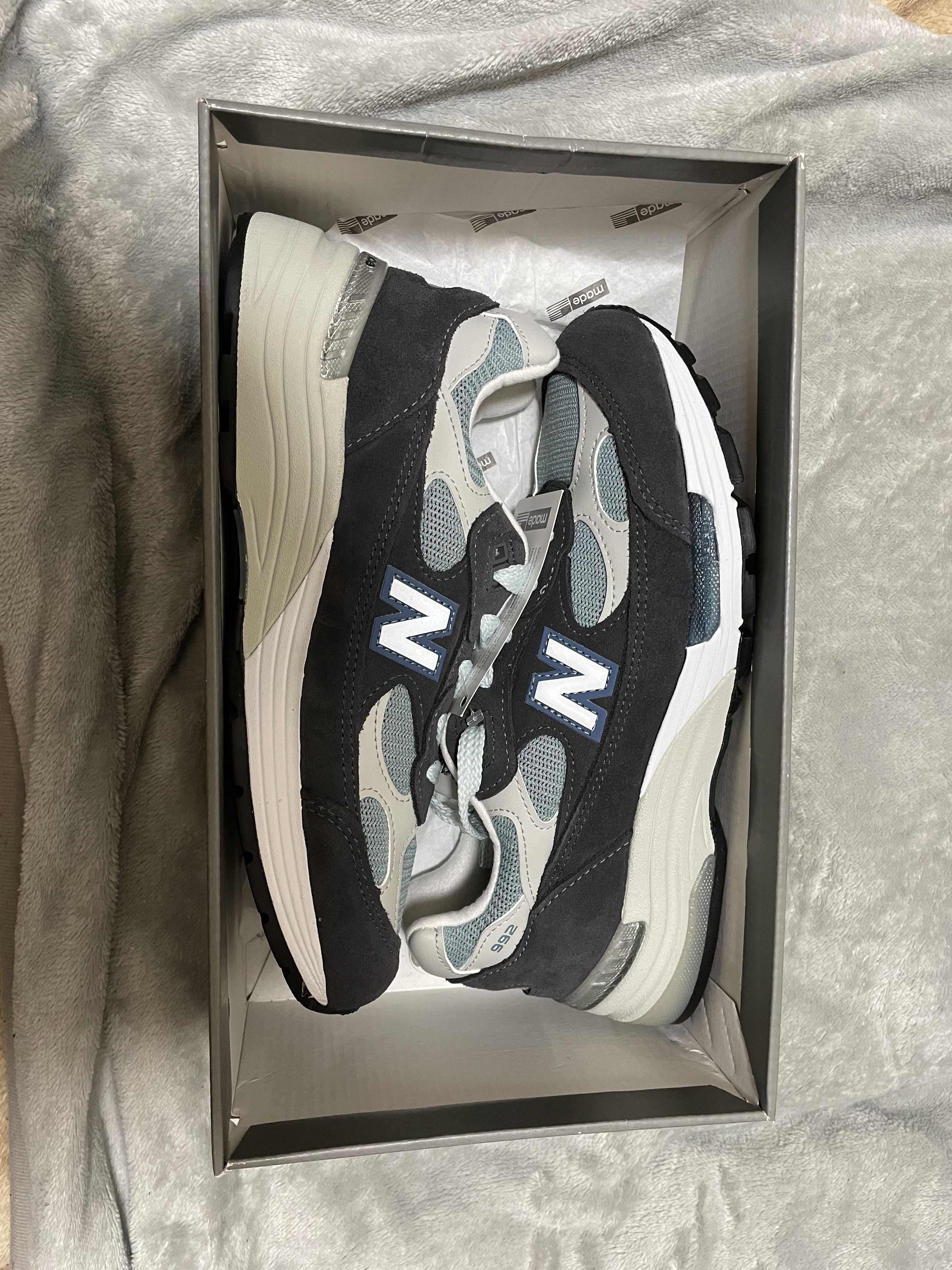 KITH × New Balance 992 "Steel Blue"