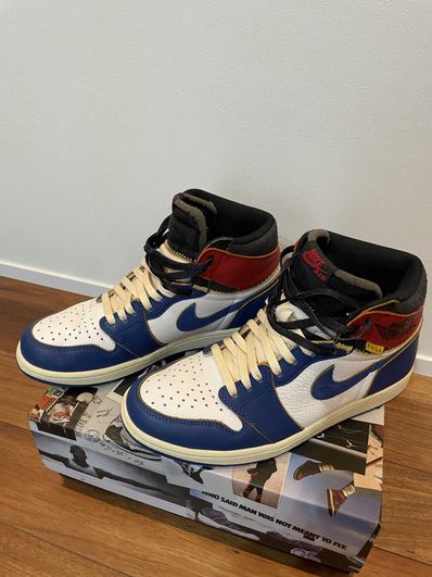 Union × Nike Air Jordan 1 Retro High OG NRG "Storm Blue/Varsity Red"