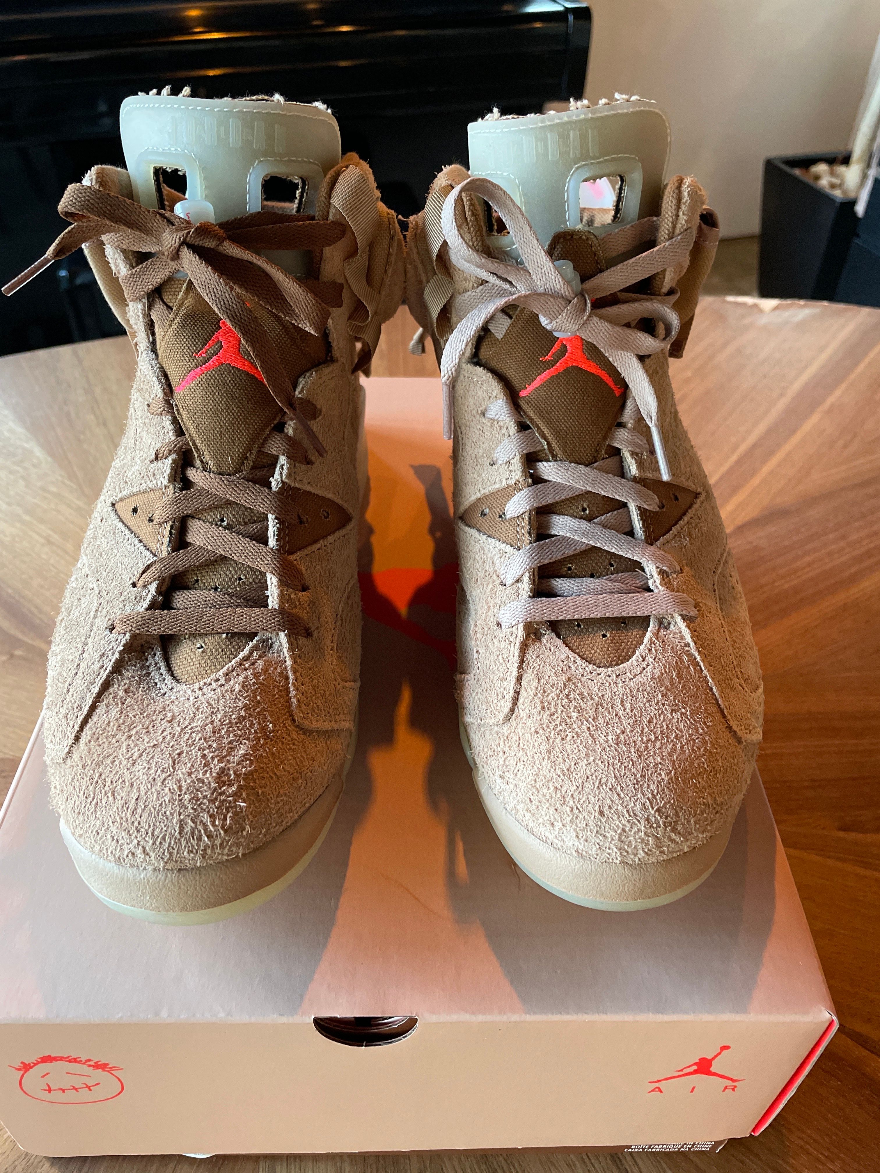 Travis Scott × Nike Air Jordan 6 "British Khaki"