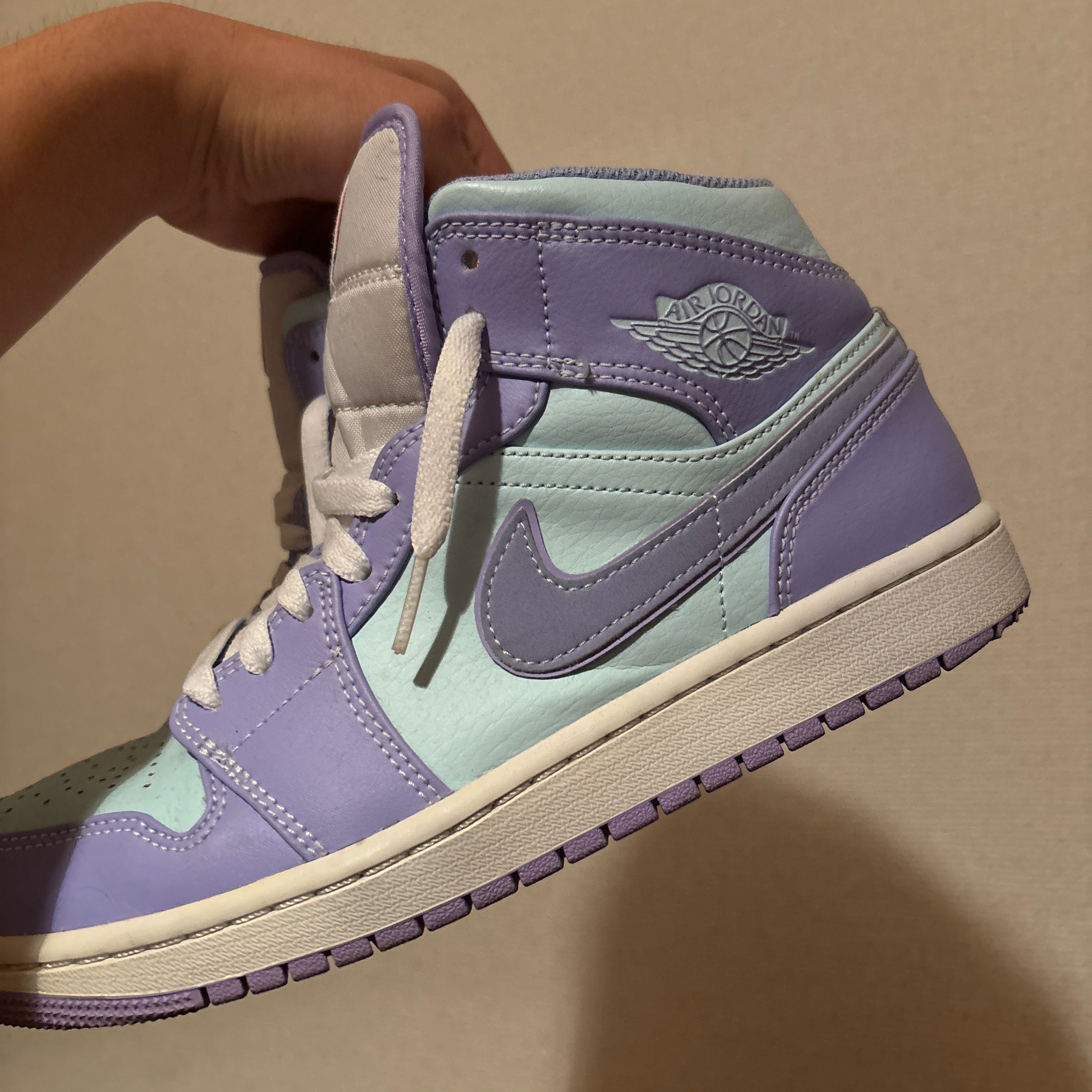 Nike Air Jordan 1 Mid "Purple Aqua"