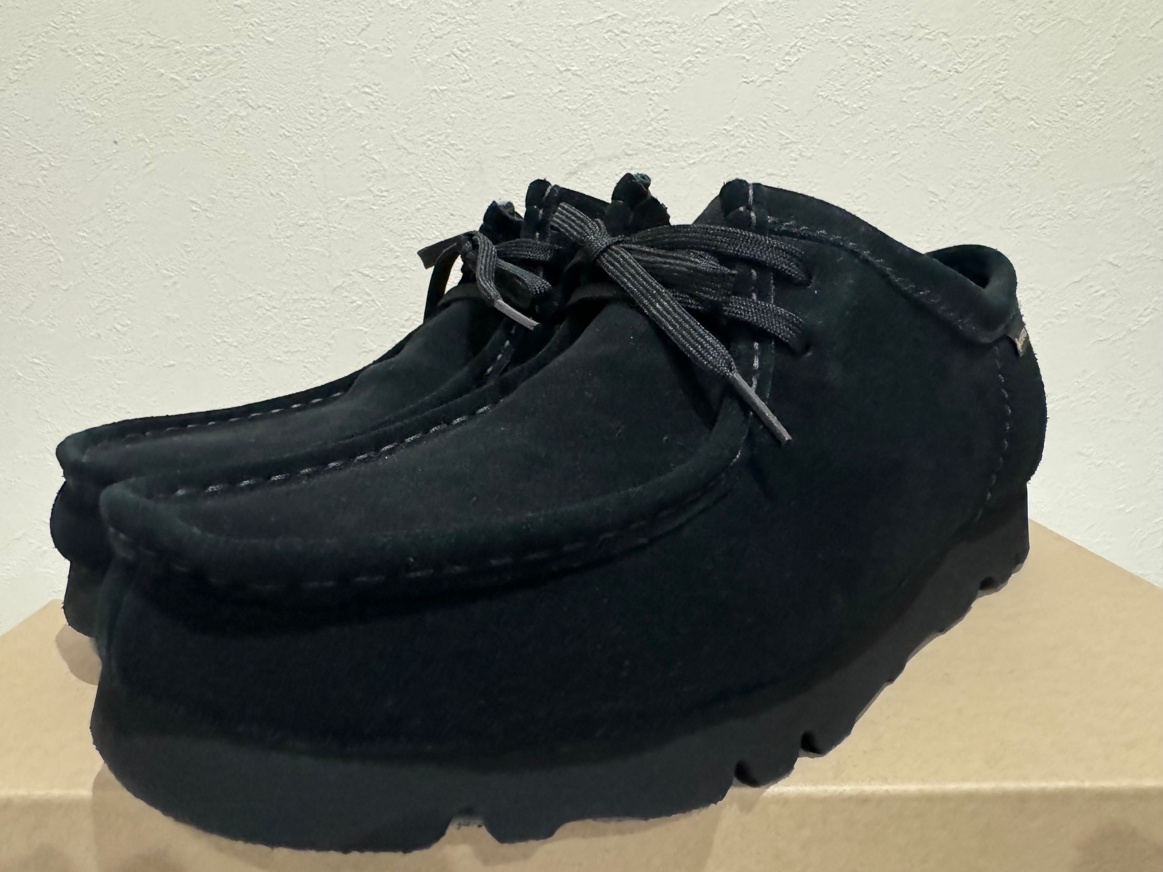Clarks Wallabee GORE-TEX "Black Suede"
