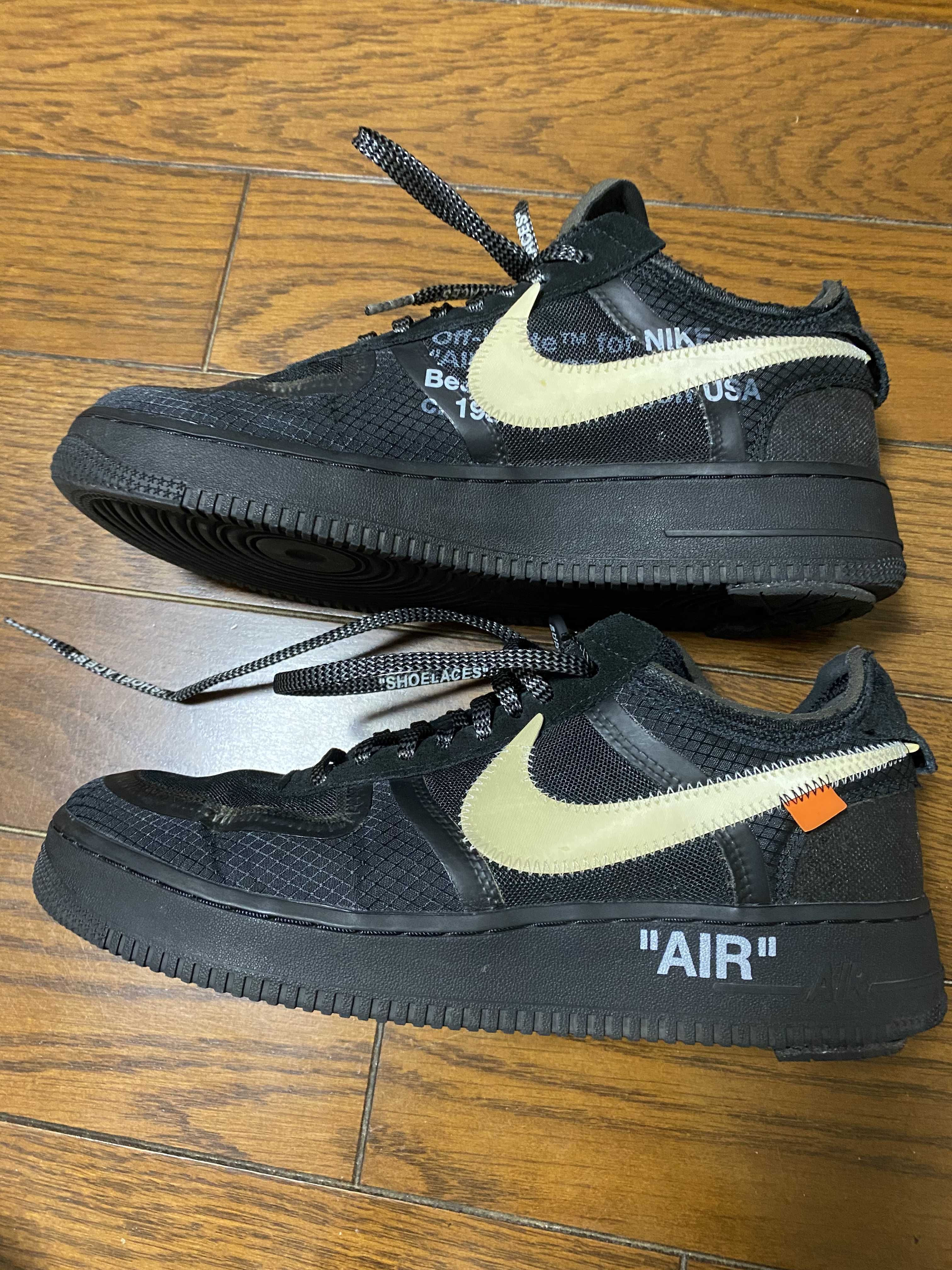 Off-White × Nike Air Force 1 Low "Black"