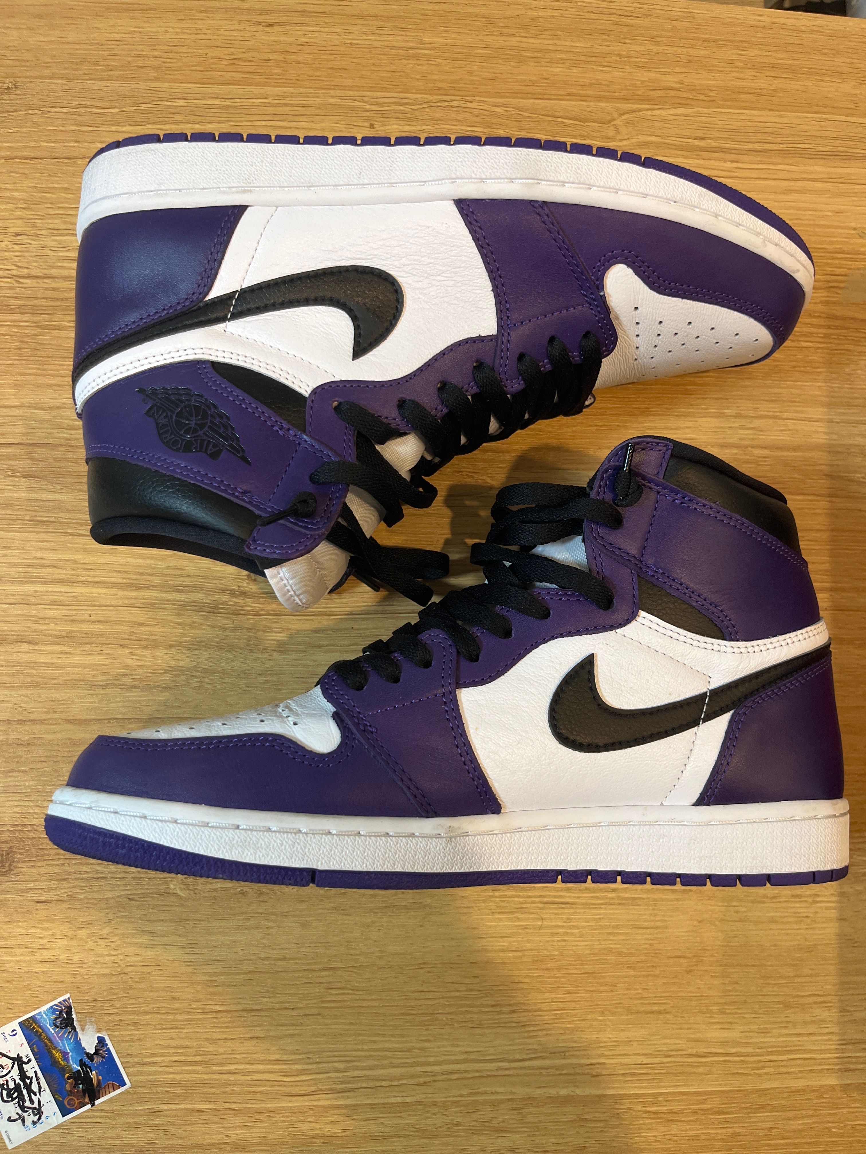 Nike Air Jordan 1 Retro High OG "Court Purple White/Black" (2020)