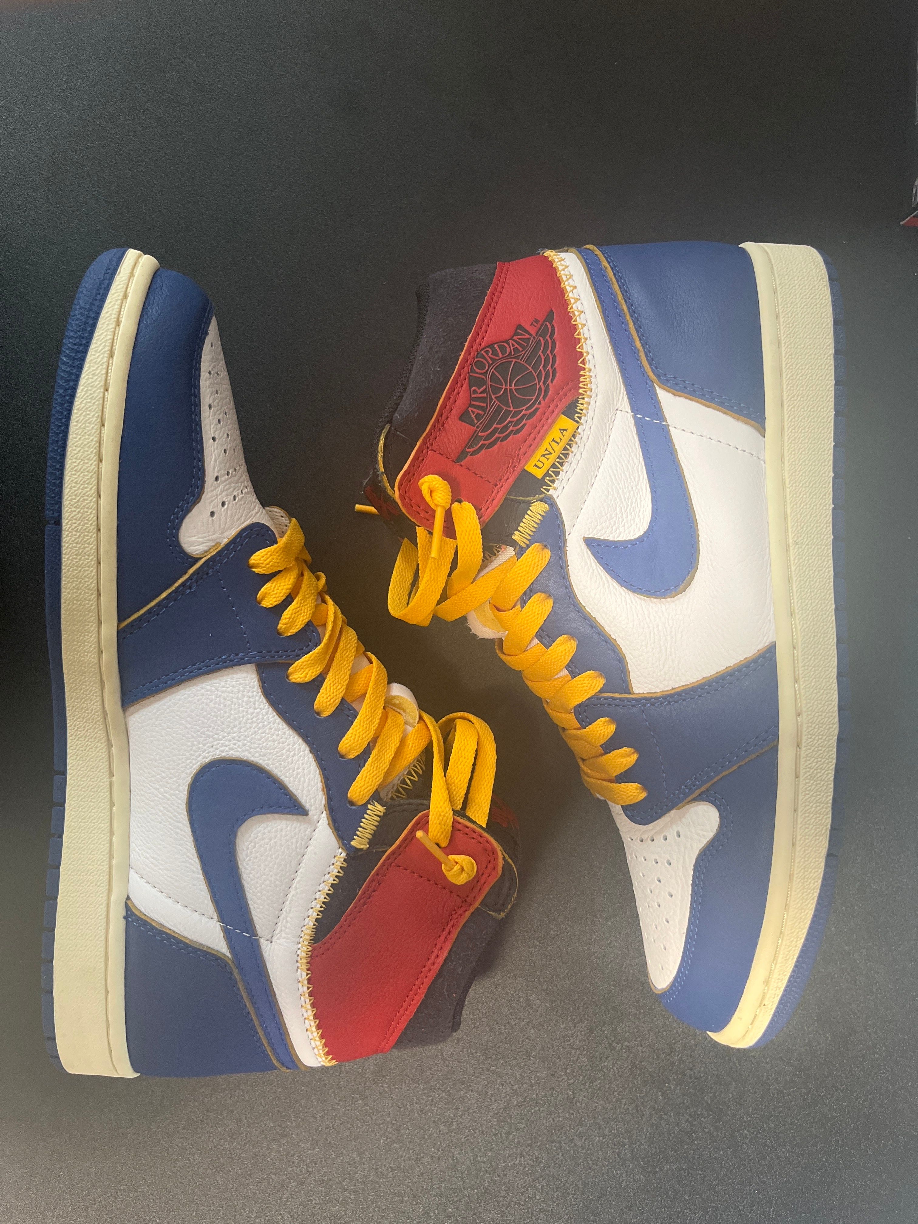 Union × Nike Air Jordan 1 Retro High OG NRG "Storm Blue/Varsity Red"