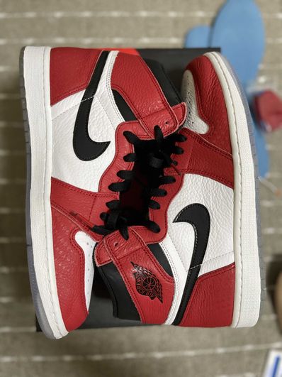 Spiderman × Nike Air Jordan 1 Origin Story "Gym Red/White/Photo Blue/Black"