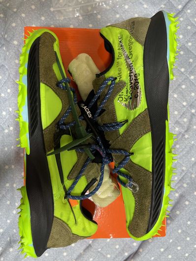 Off-White × Nike Women's Air Zoom Terra Kiger 5 "Green"