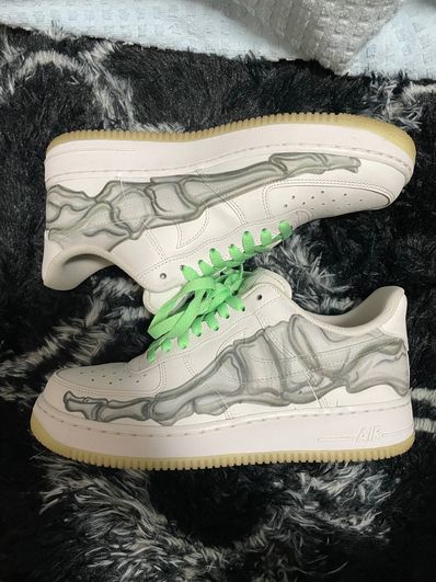 Nike Air Force 1 Low "White Skeleton"
