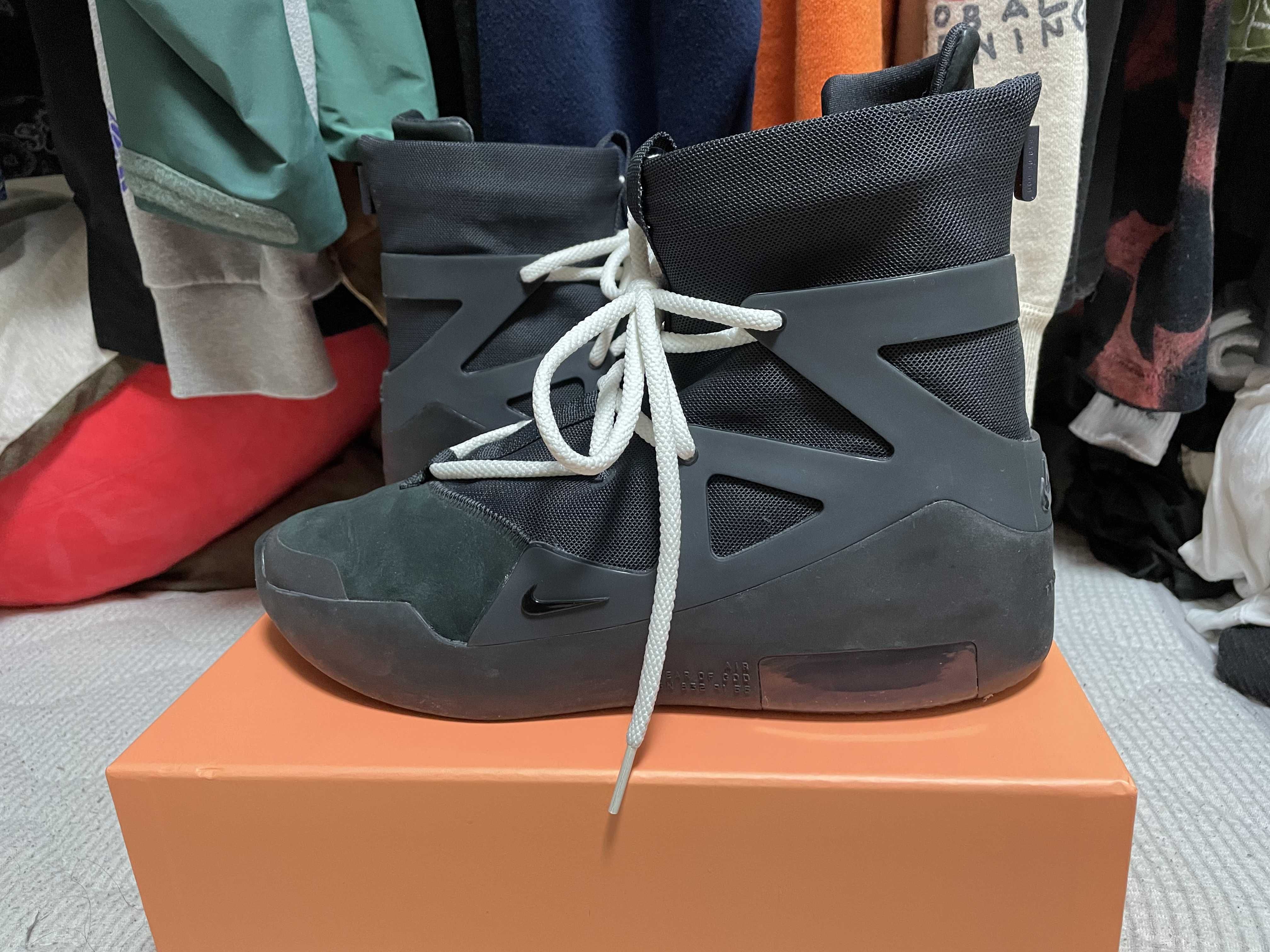 Fear Of God × Nike Air 1 "Triple Black"