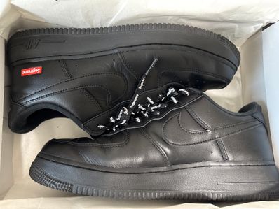 Supreme × Nike Air Force 1 Low "Black"
