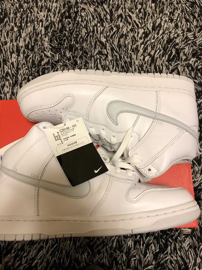 Nike Dunk High "Pure Platinum"