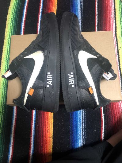 Off-White × Nike Air Force 1 Low "Black"