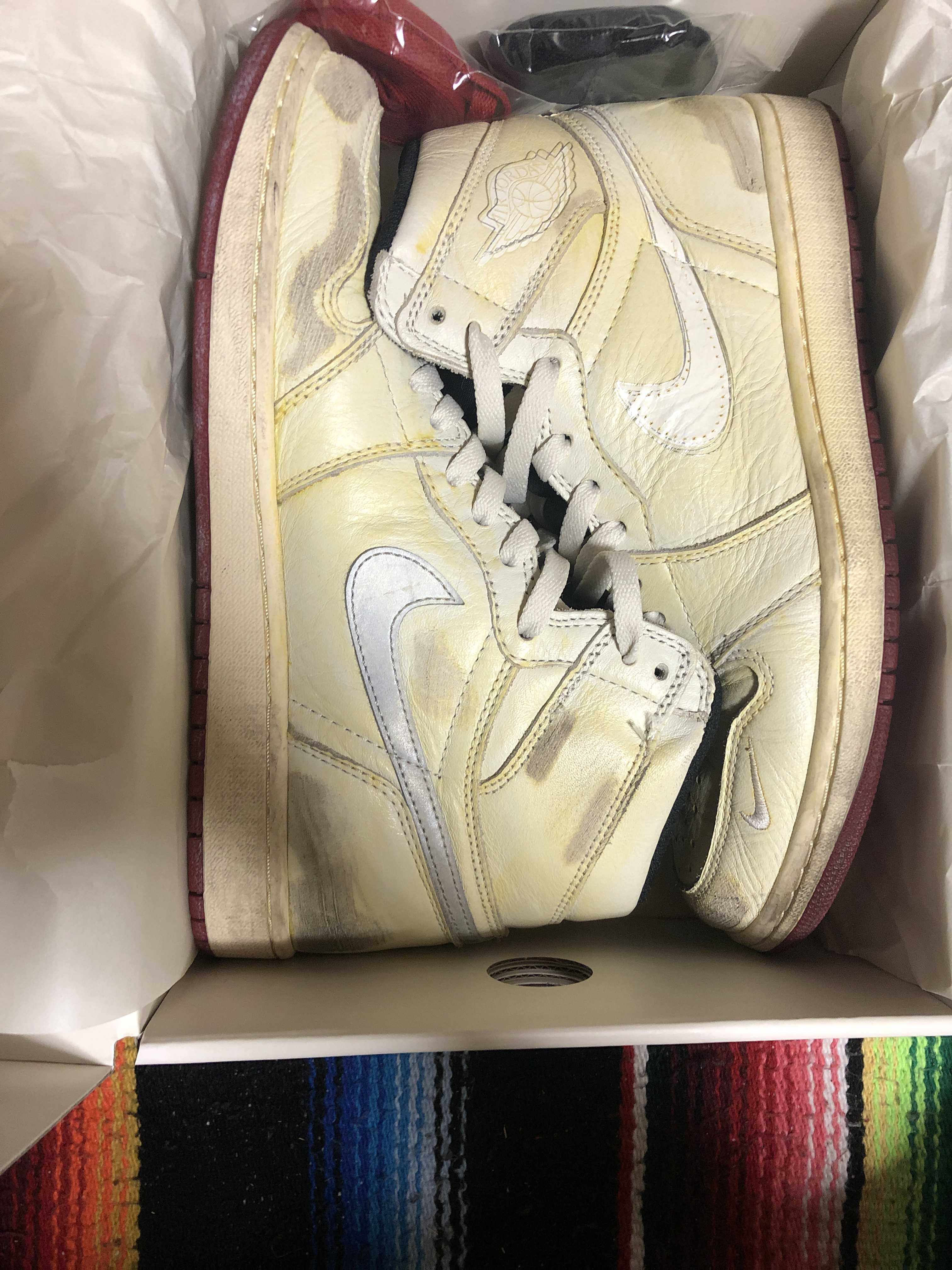 Nigel Sylvester × Nike Air Jordan 1 Retro High OG "Sail"