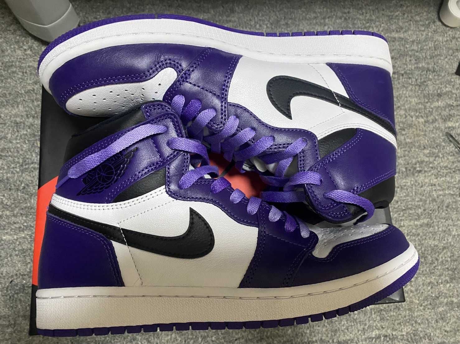 Nike Air Jordan 1 Retro High OG "Court Purple White/Black" (2020)   