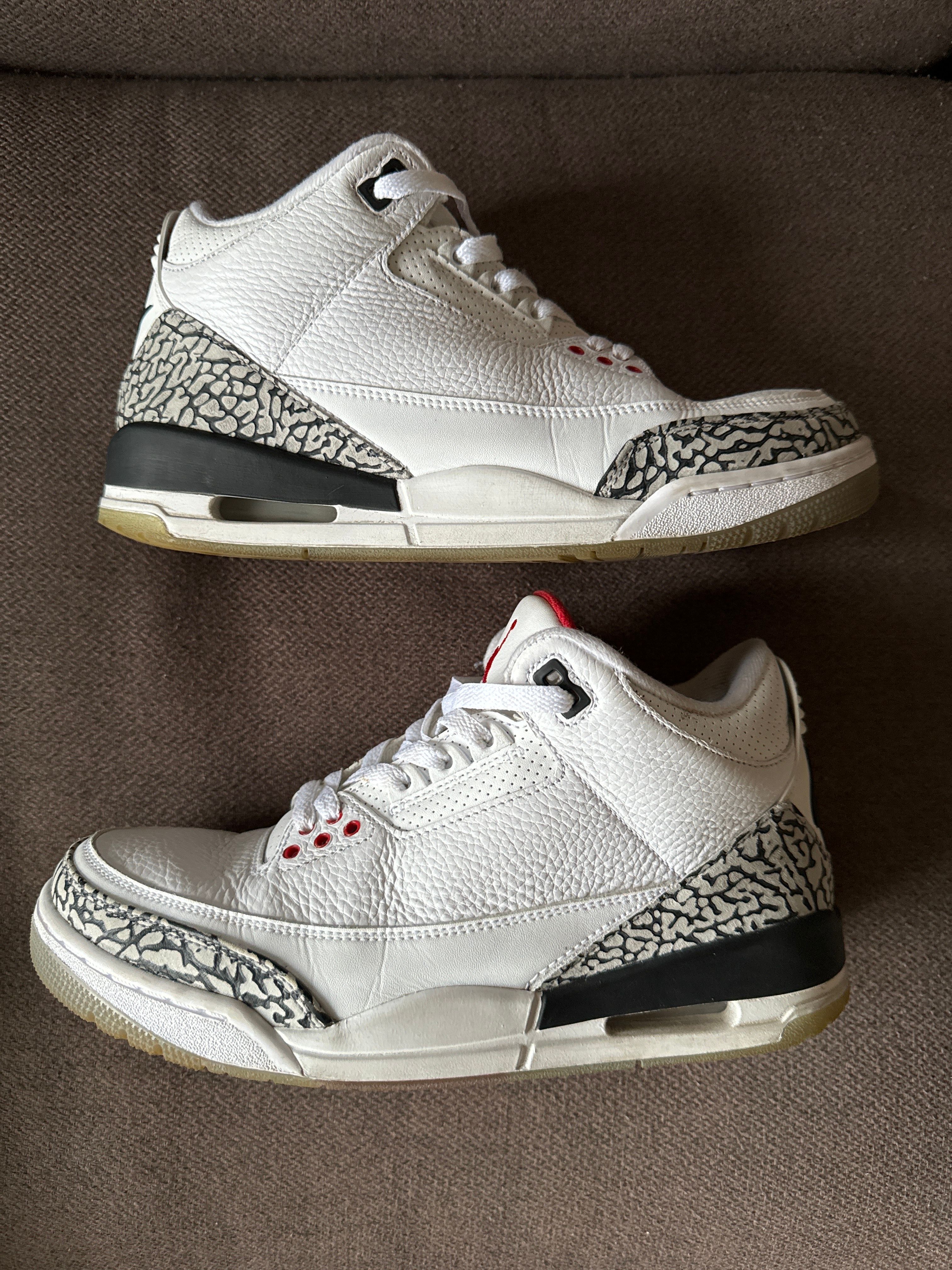 Nike Air Jordan 3 Retro "Free Throw Line White Cement"